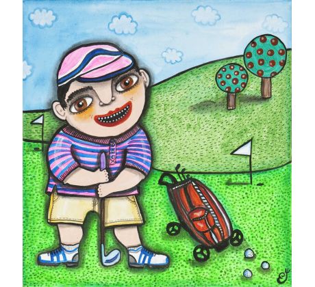 Crazy golfer II.