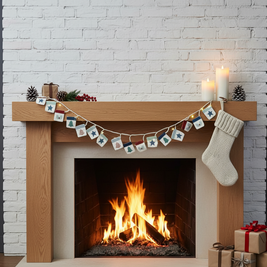 Adventný kalendár - plátené  vrecúška