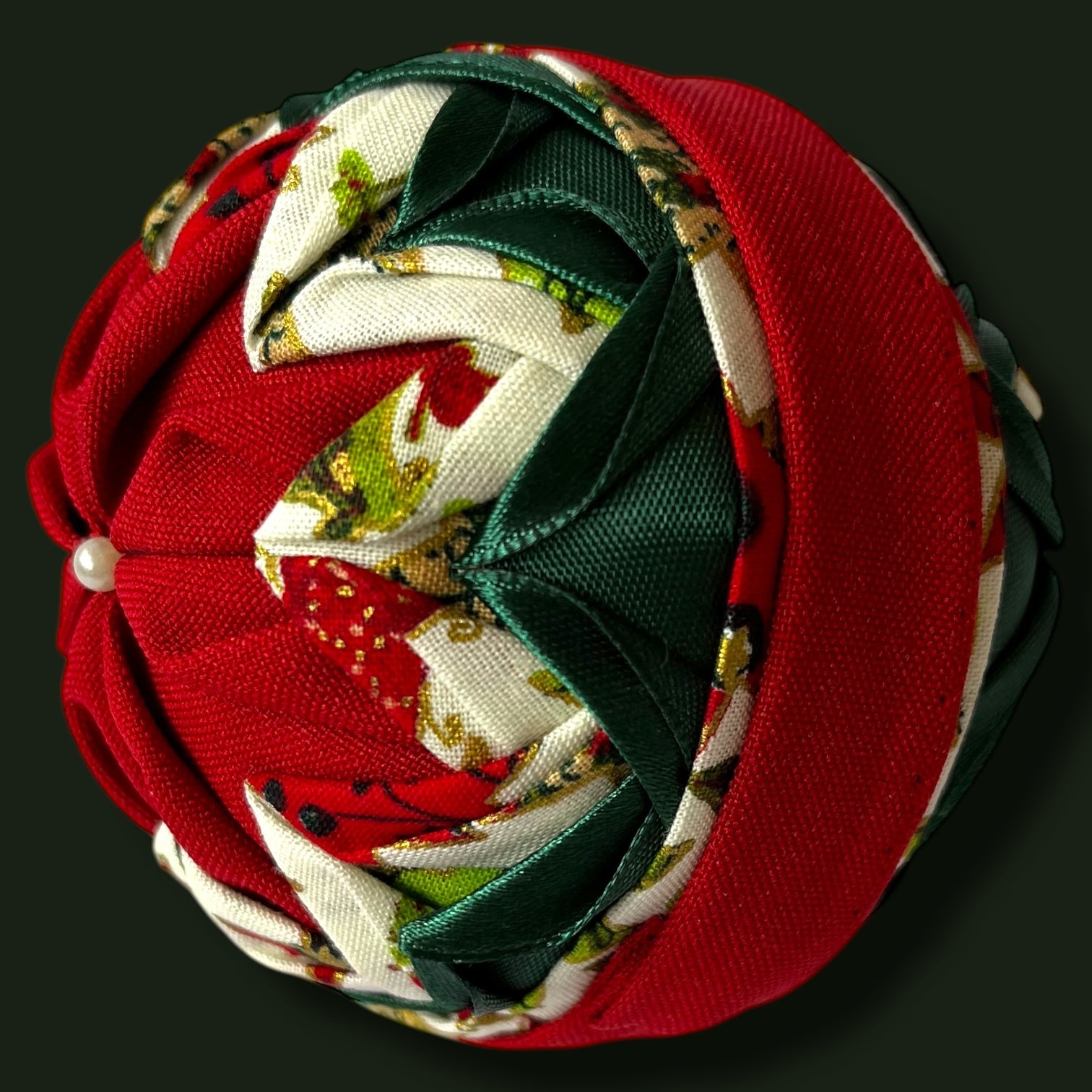Vianočná guľa Patchwork 10 8 -
