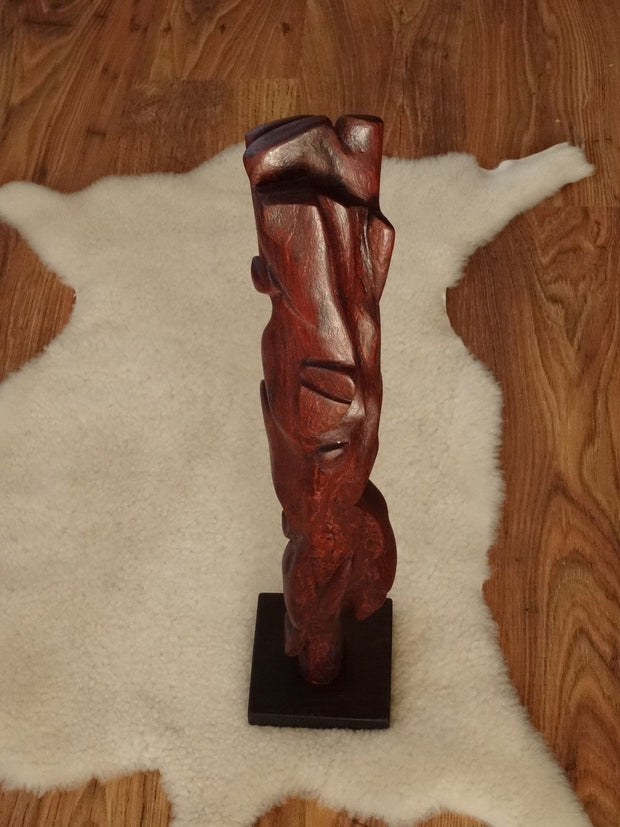 František Liška, Drevená plastika Kubizmus