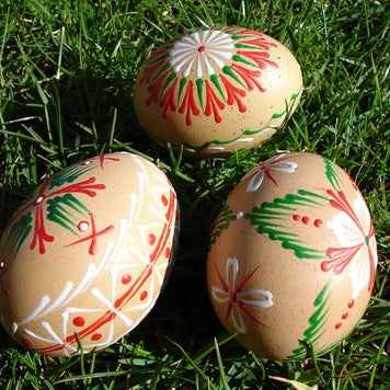 Kraslice voskované