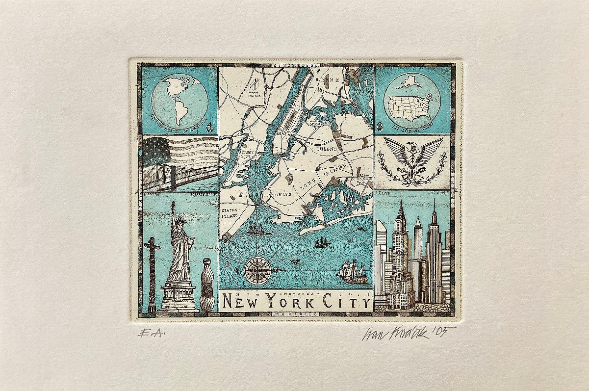 Ivan Kováčik, New York City