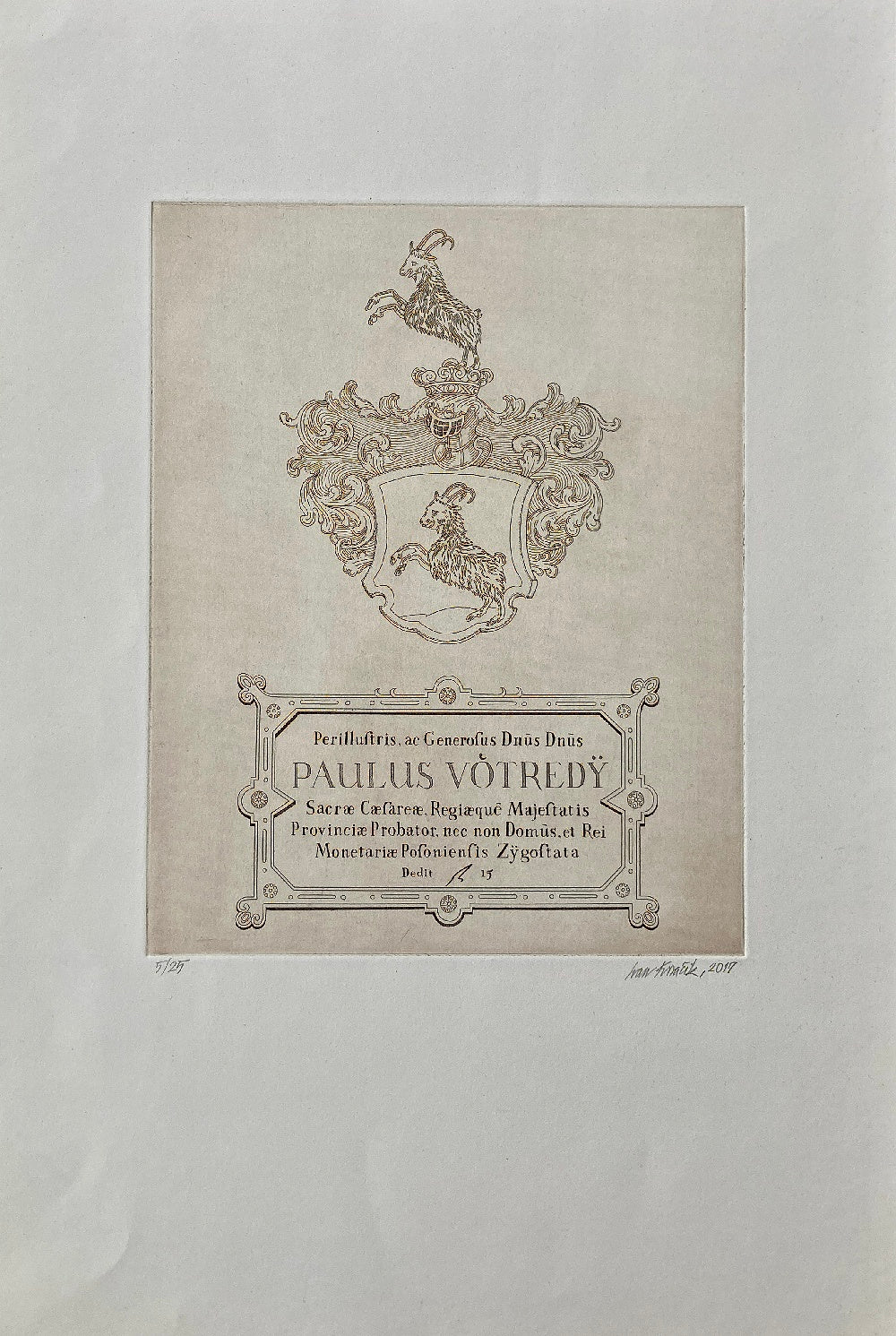 Ivan Kováčik, Erb Paulus Verdödy