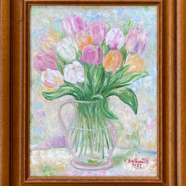 Ľudmila Balková, Kytica bledofarebných tulipánov