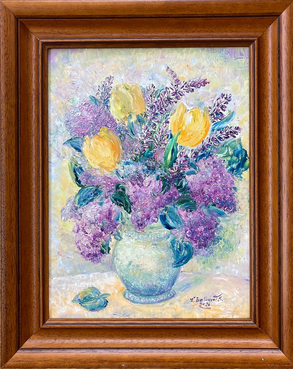 Ľudmila Balková, Kytica jarná s tulipánmi