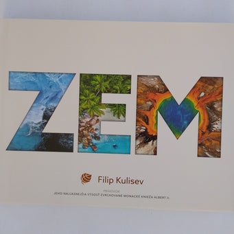 Filip Kulisev, Zem - kniha s podpisom autora slovenská verzia