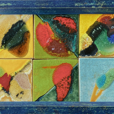 Janka Blašková, Keramický obraz - sklo II. Leto