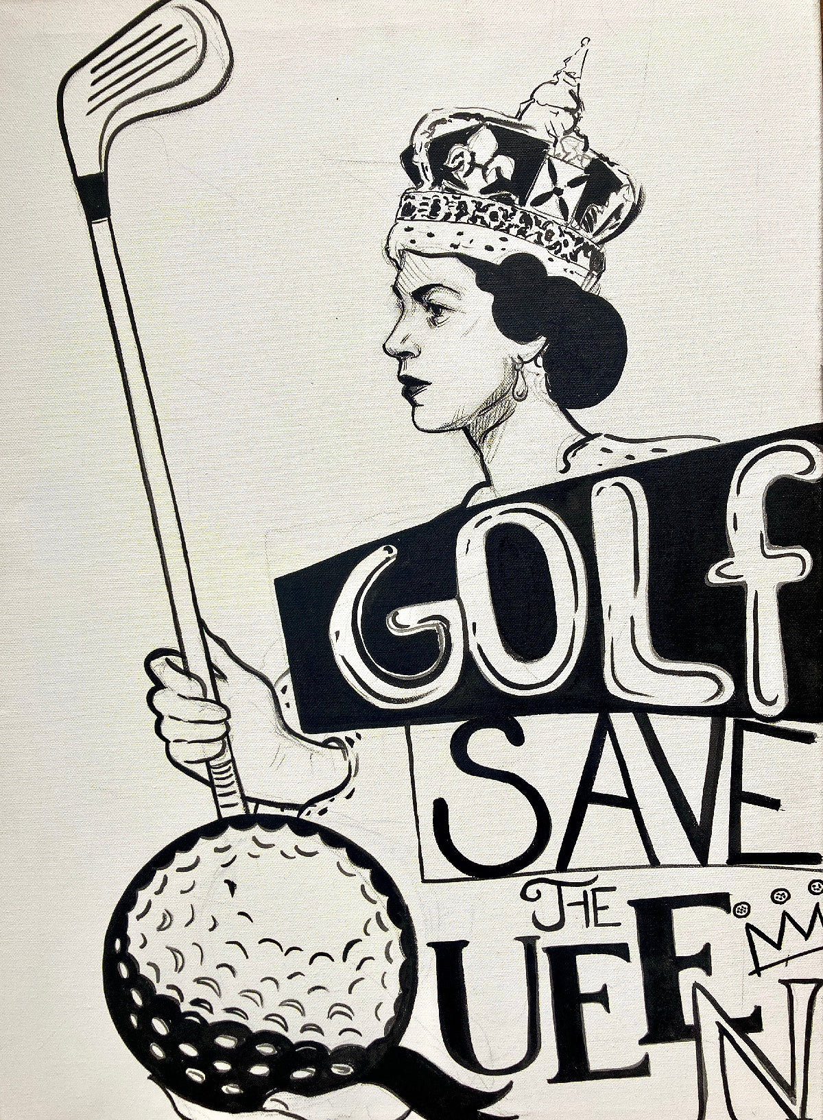 Saša Hudecová, GOLF SAVE THE QUEEN
