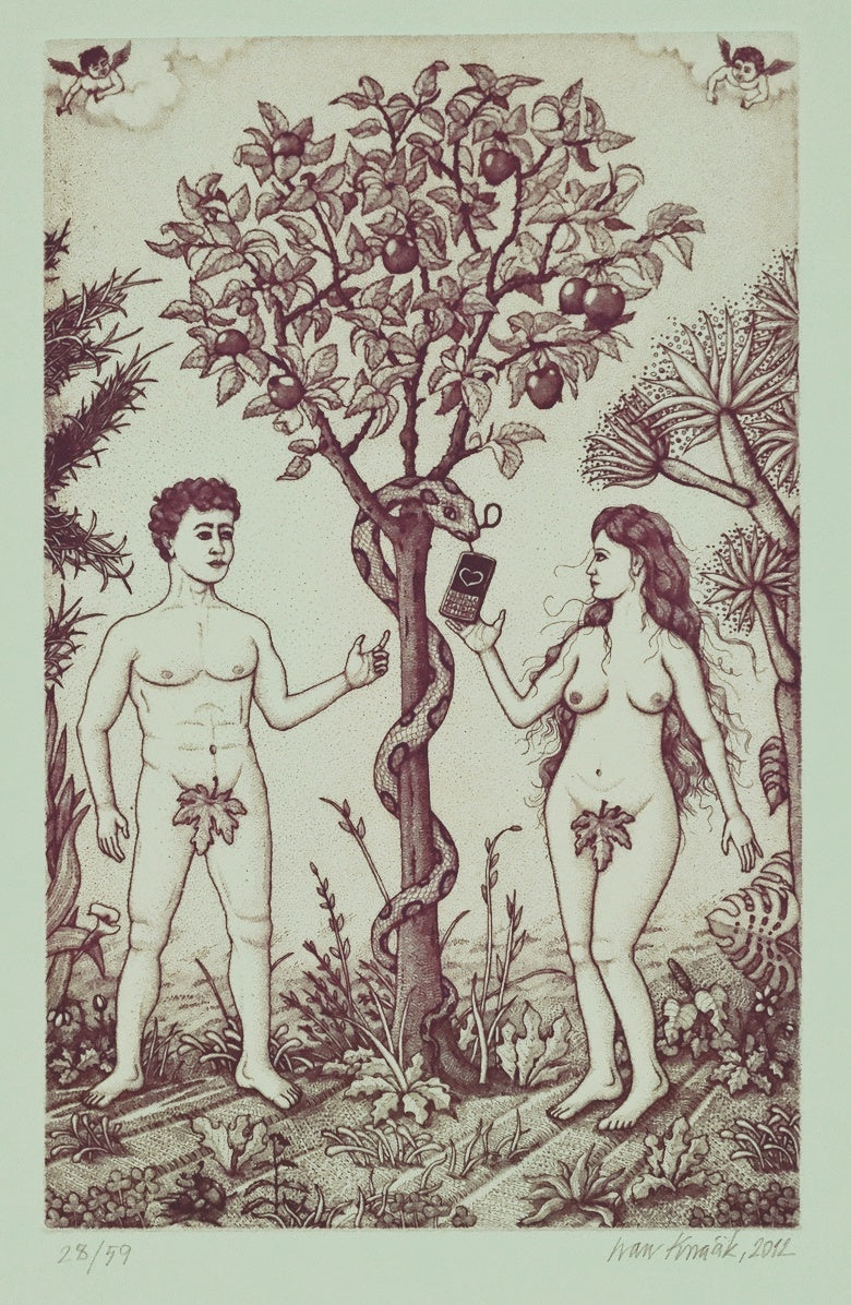 Ivan Kováčik, Adam a Eva v Raji