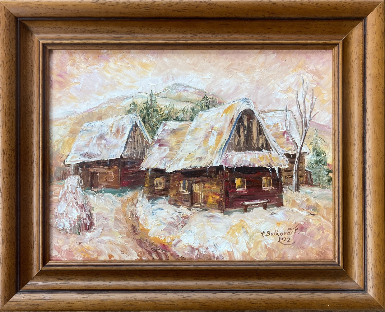 Ľudmila Balková, Chalúpky - žltá zima