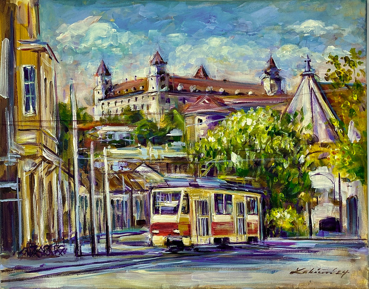 Zuzana Lukáčová, Električka v Bratislave
