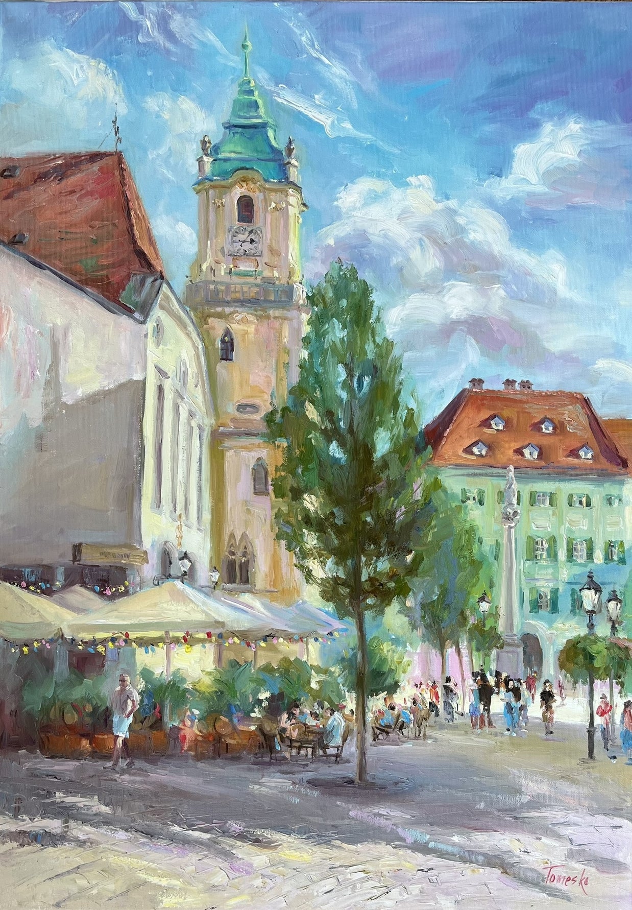 Julia Tomesko, BA Staré mesto