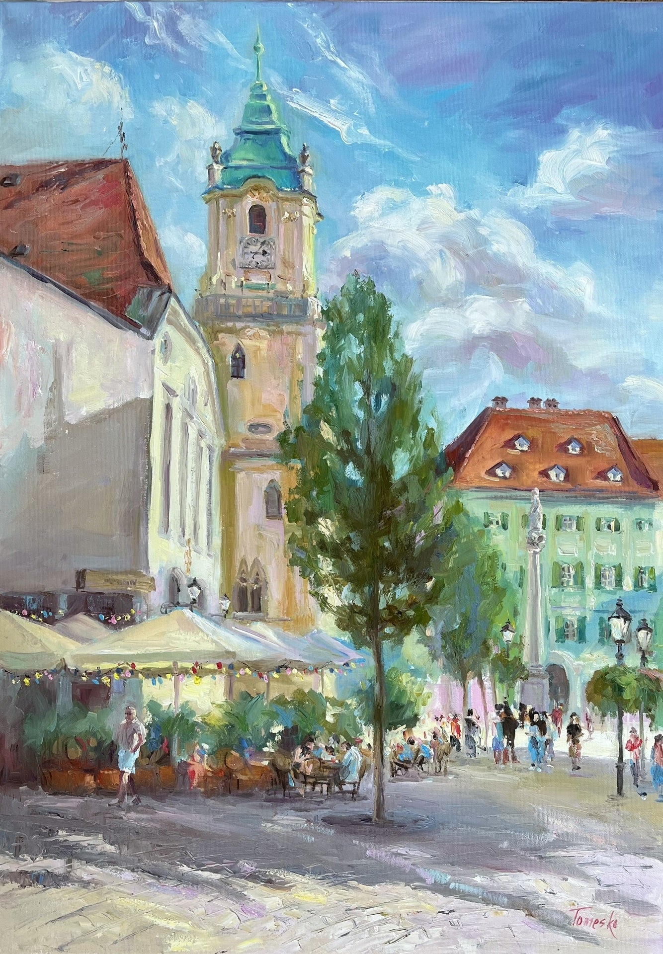 Julia Tomesko, BA Staré mesto