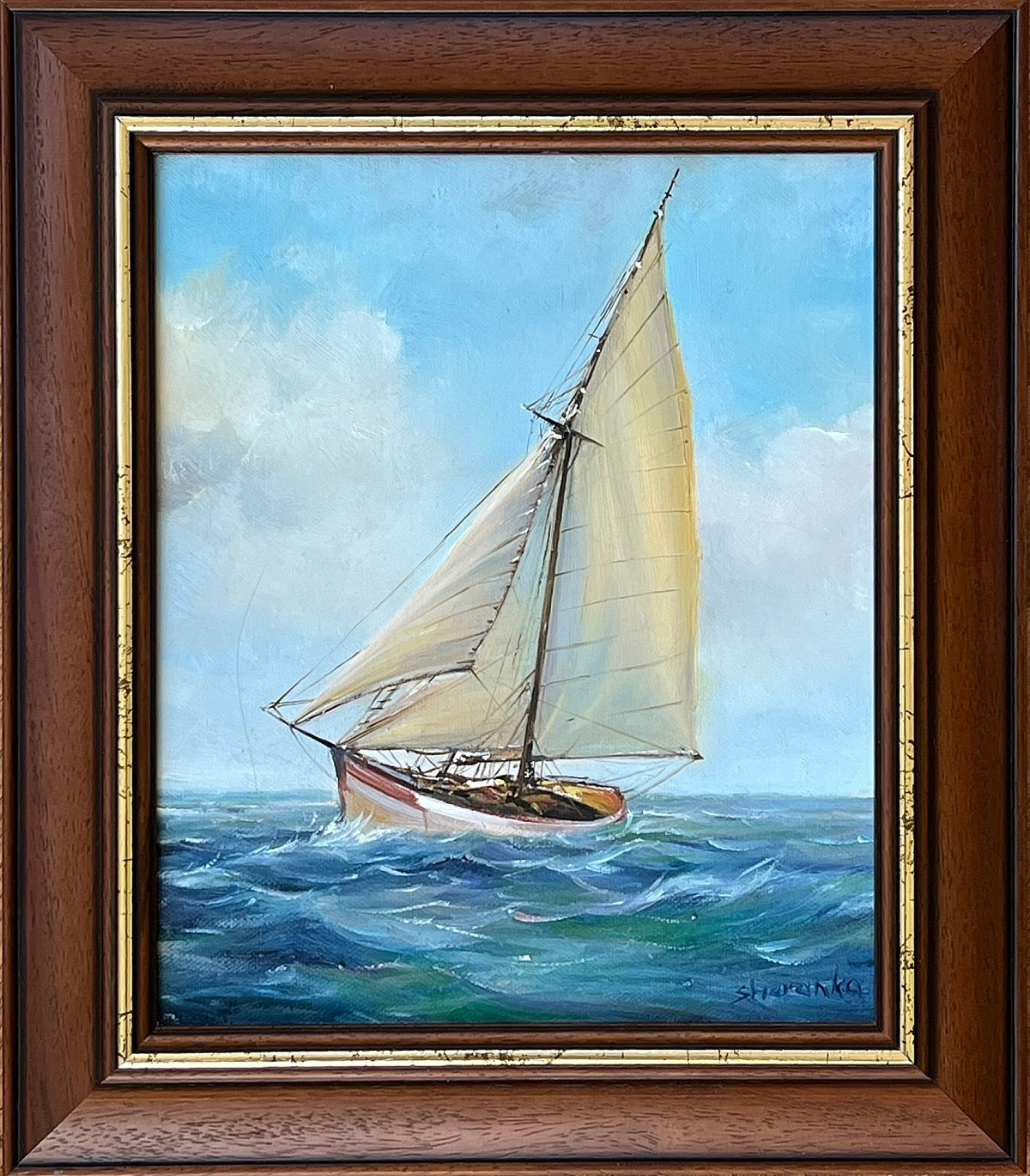 Dušan Stieranka, Plachetnica