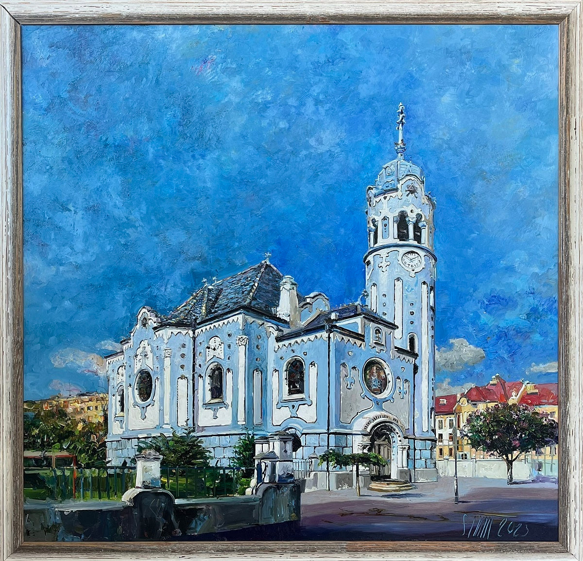 Ľudovít Szkukálek, Bratislava Modrý kostolík