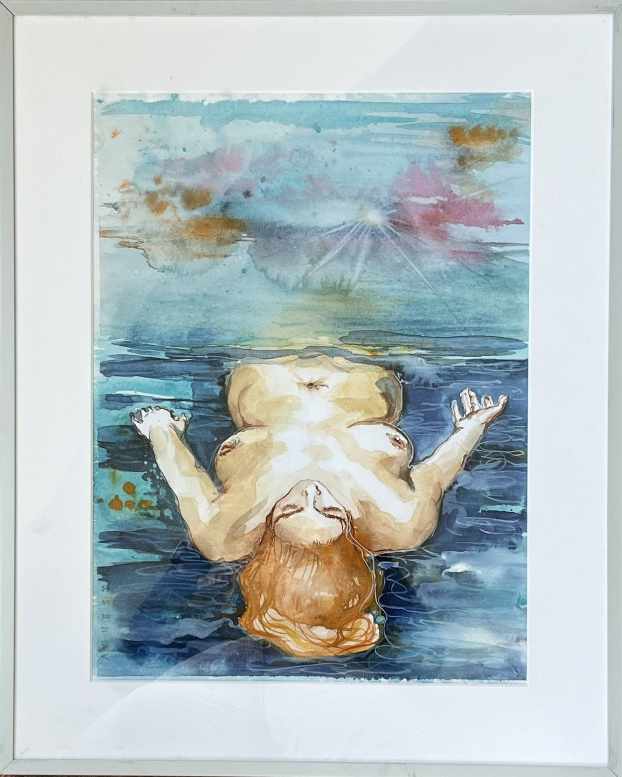 Agneša Vavrinová, Akvarel CARPE DIEM II