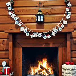 Adventný kalendár - plátené  vrecúška