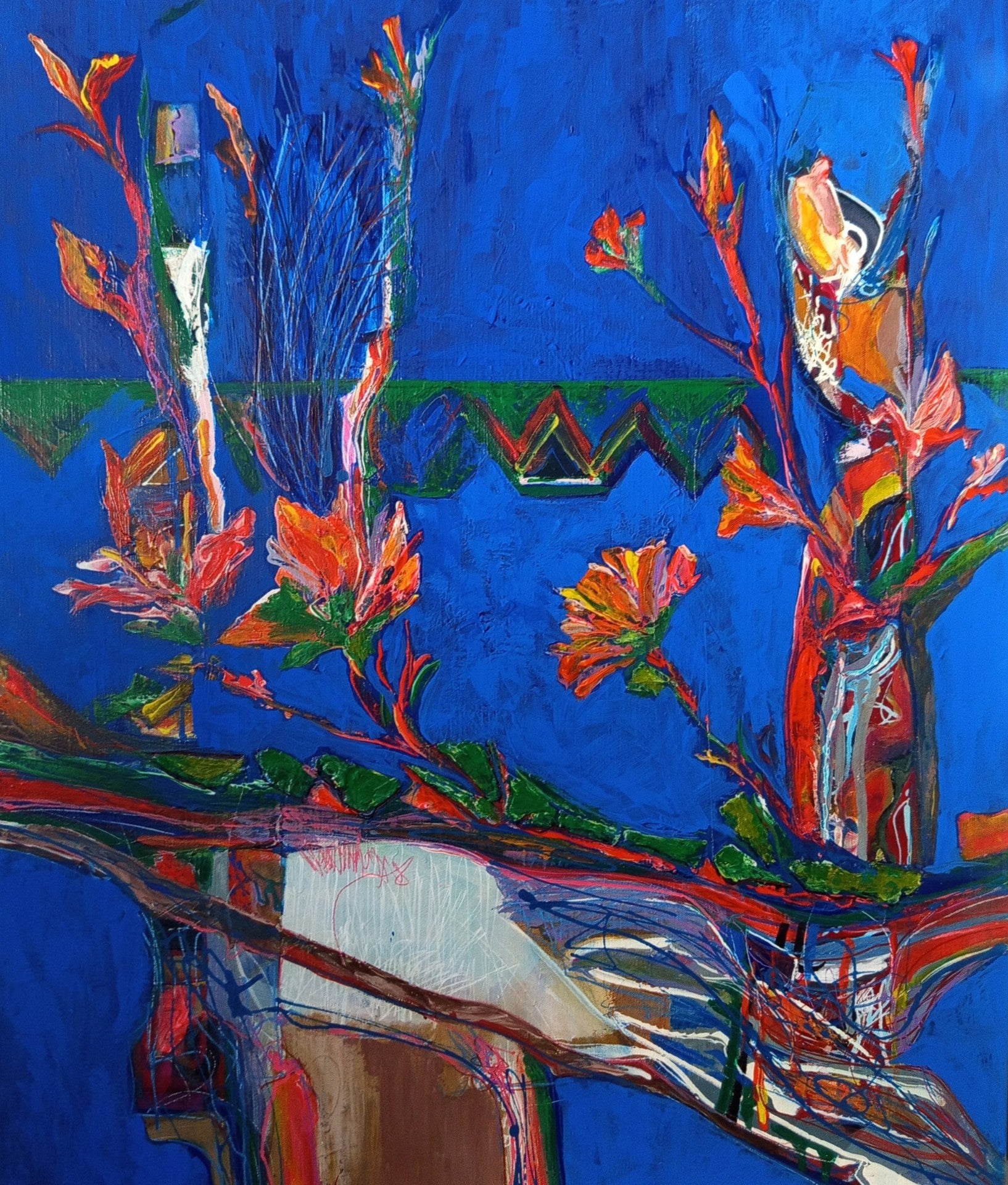 Wiliam Cáceres, Deep blue IV