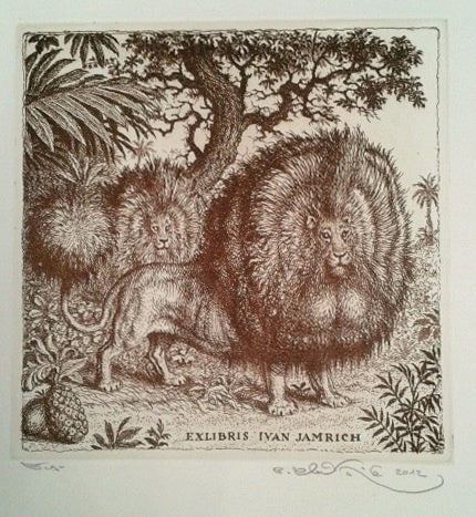 Peter Kľúčik, EXLIBRIS IVAN JAMRICH Levy
