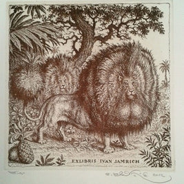 Peter Kľúčik, EXLIBRIS IVAN JAMRICH Levy