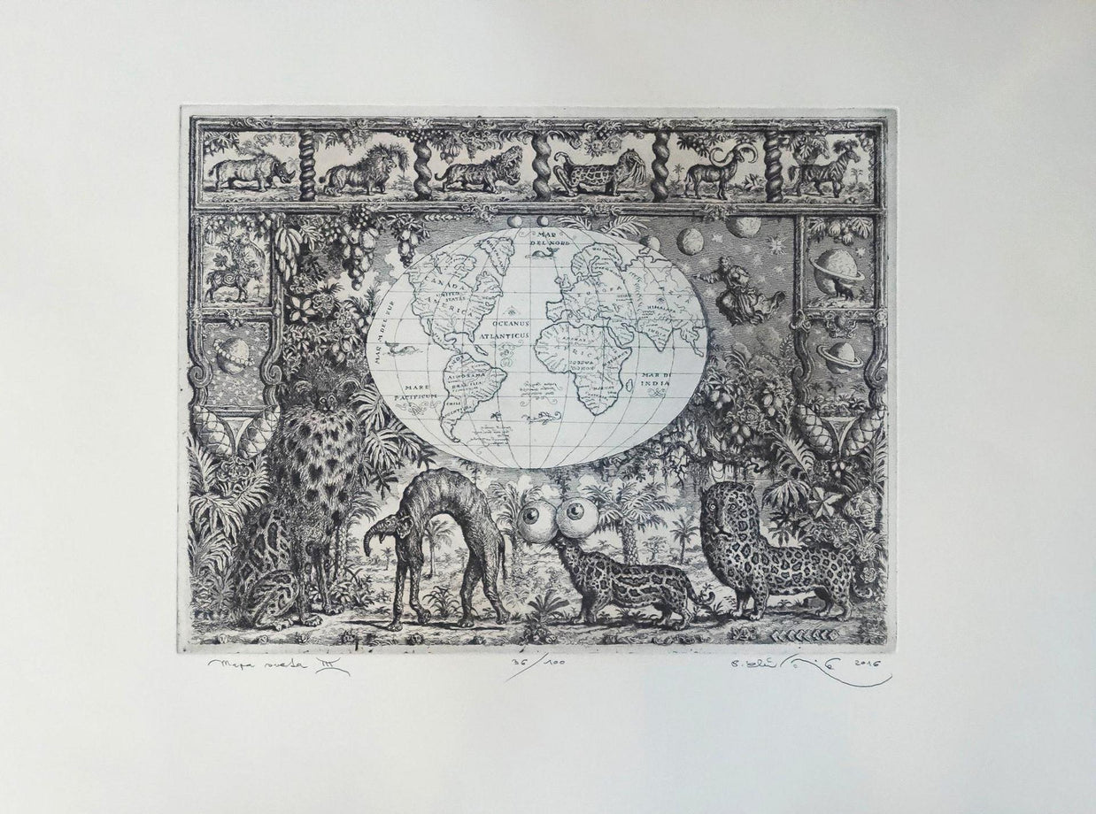 Peter Kľúčik, Mapa sveta III.