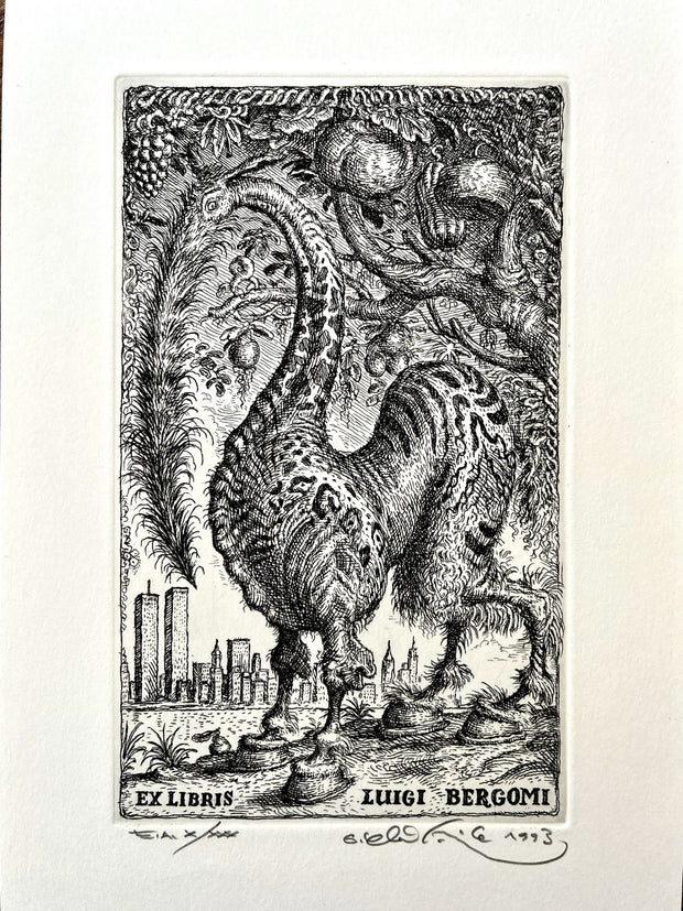 Peter Kľúčik, EX LIBRIS LUIGI BERGOMI