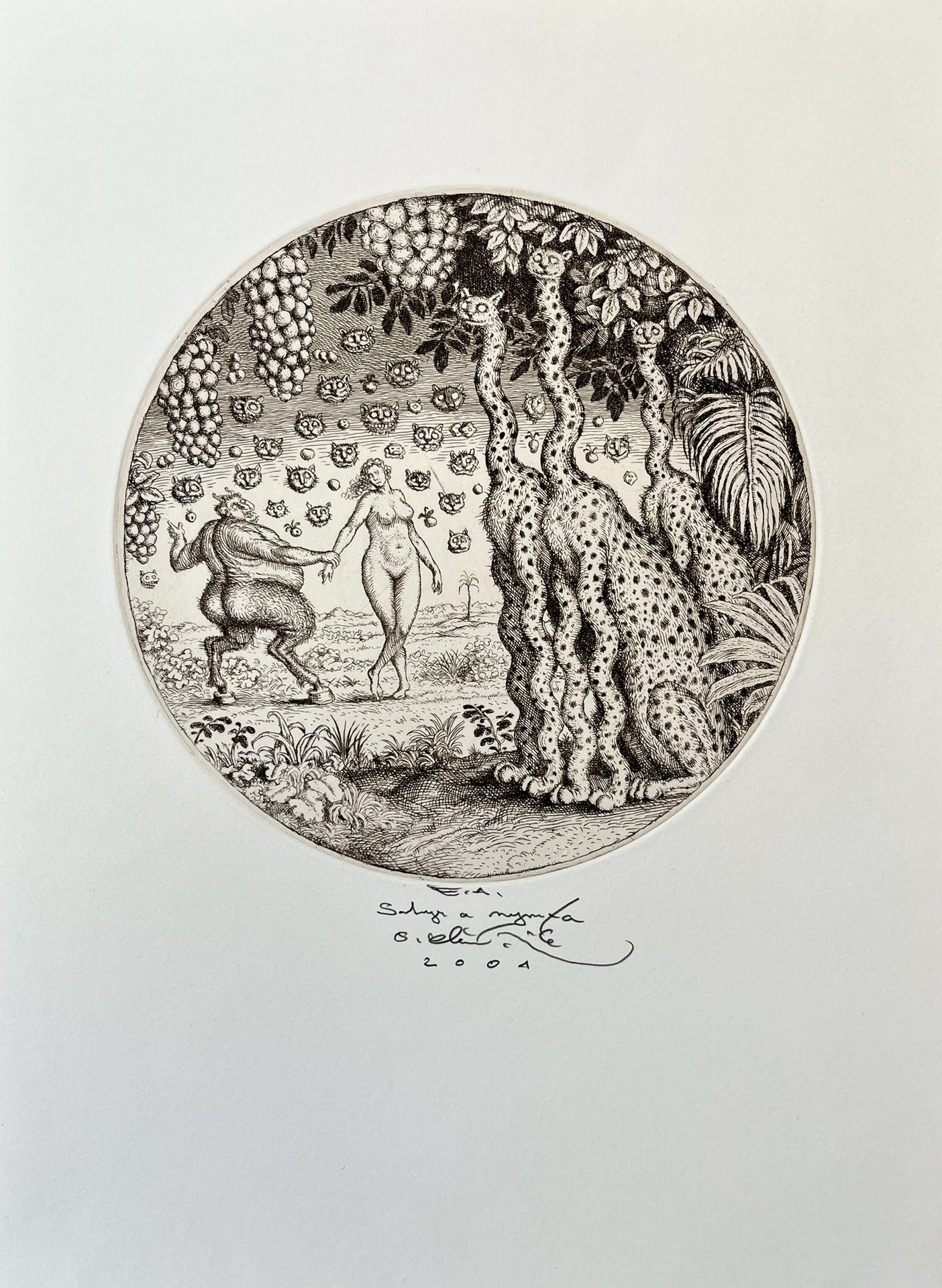 Peter Kľúčik, Satyr a nymfa