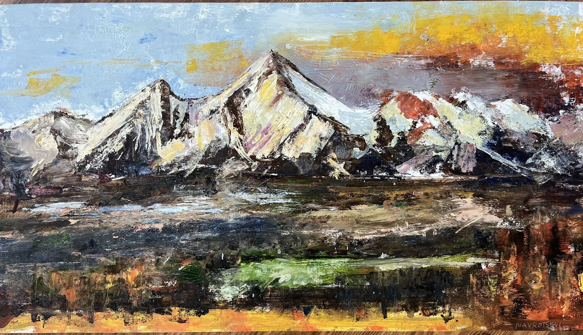 Igor Navrotskyi, Tatry v jeseni