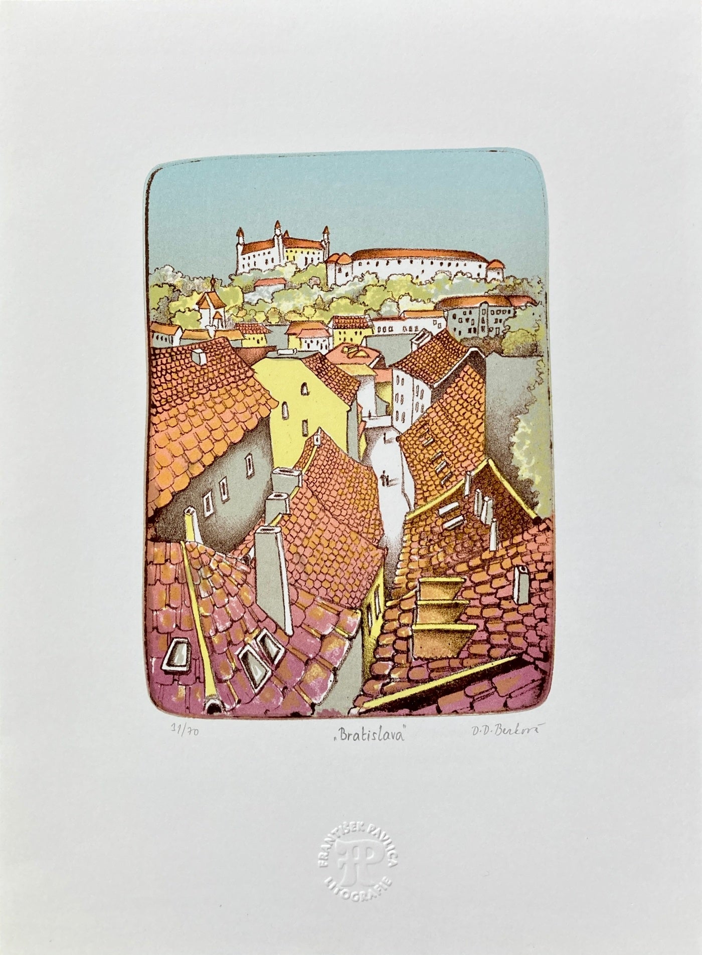 Darina Berková, Litografia Bratislava