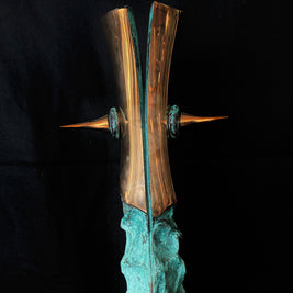 Gabriel Strassner, Plastika bronz  Objekt II