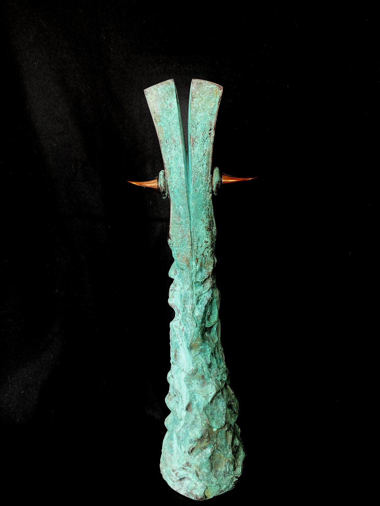 Gabriel Strassner, Plastika bronz  Objekt II