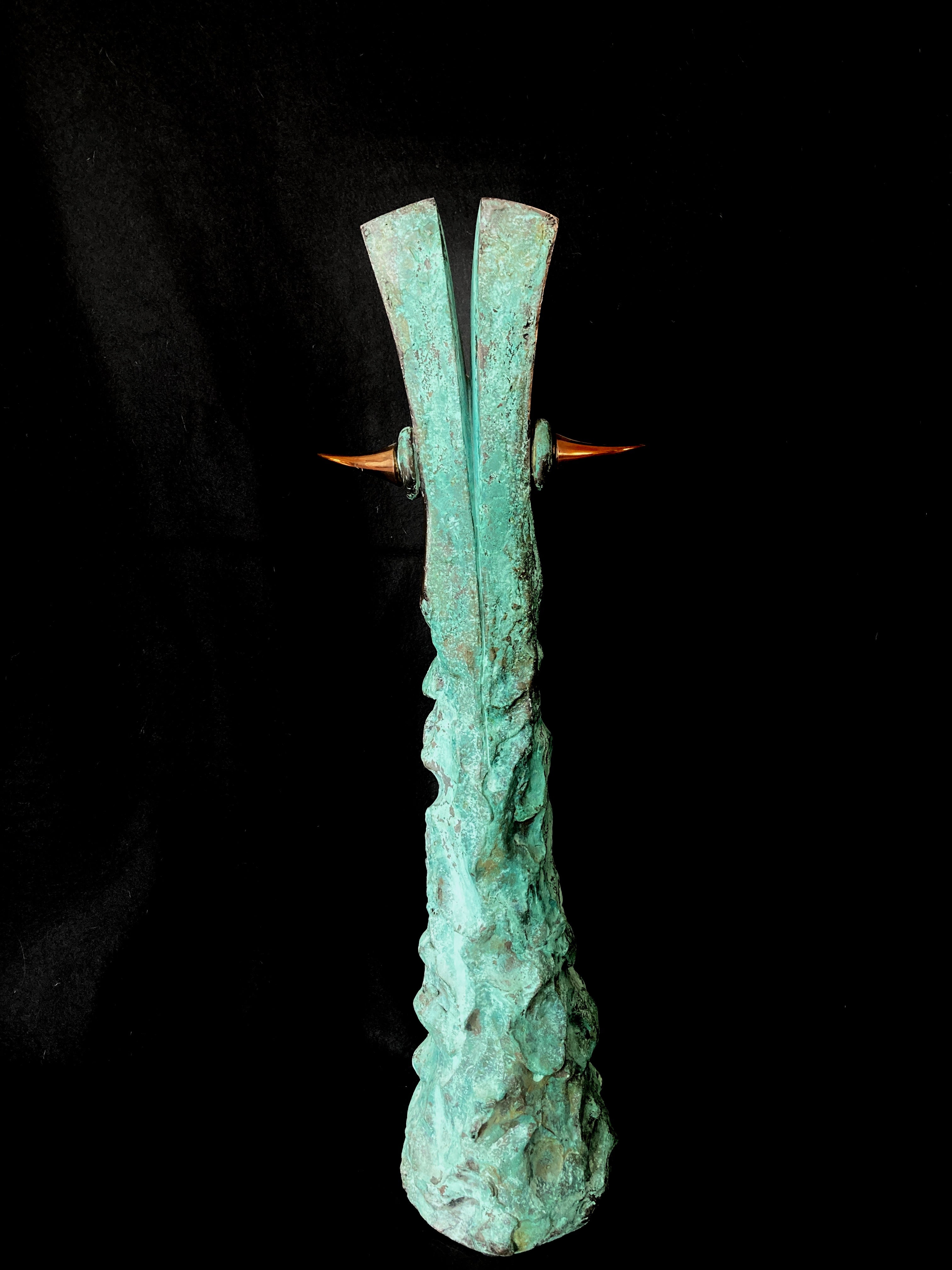 Gabriel Strassner, Plastika bronz  Objekt II
