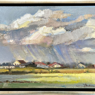 Mykola Bodnár, Mraky nad dedinou