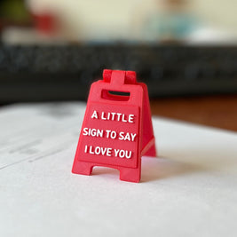 Mini znamenie I Love you