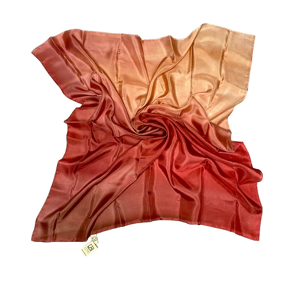 Jana Melichová, Šatka  červeno-béžová