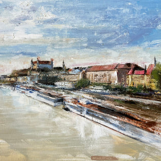 Igor Navrotskyi, Bratislava I, Bratislavský hrad, pohľad zo Starého mosta