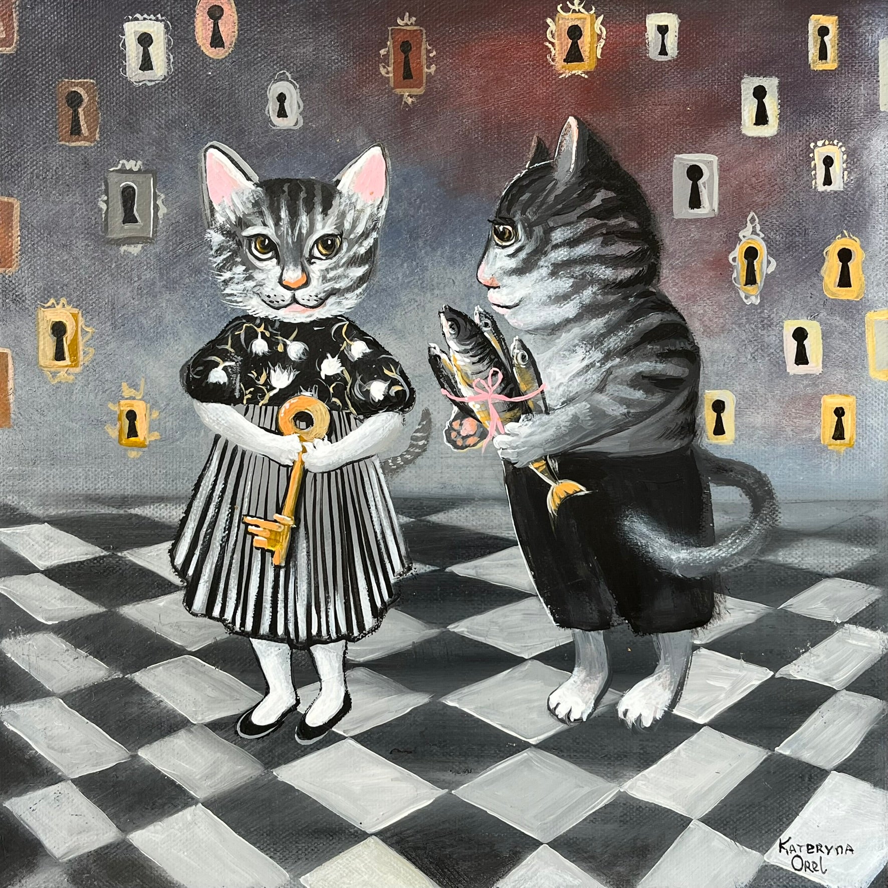Kateryna Orel, Kytica z rýb