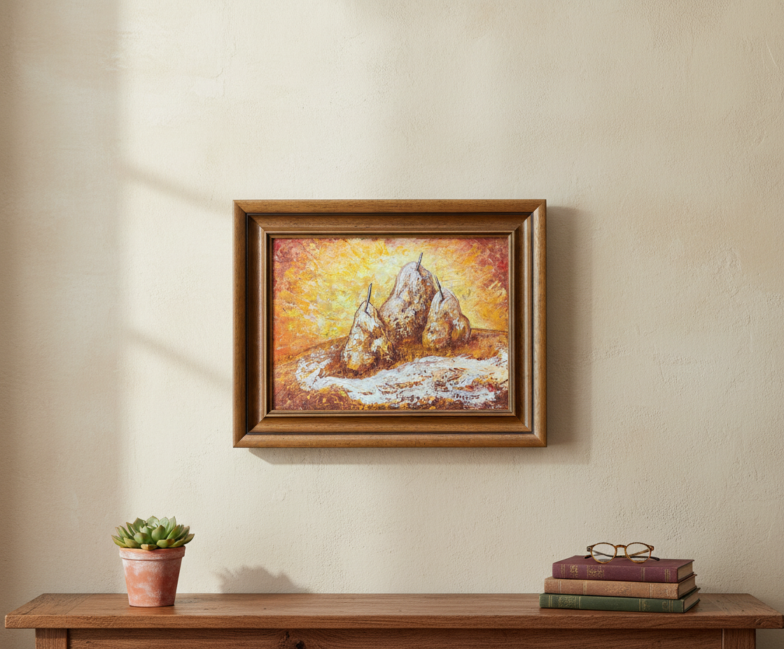 Ľudmila Balková, Tri kopy sena - zima