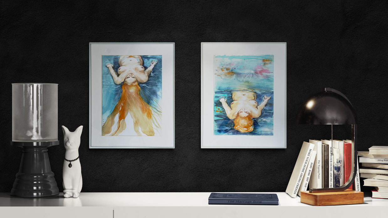 Agneša Vavrinová, Akvarel CARPE DIEM I