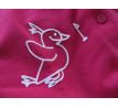 Birdie - fuchsiové golfové tričko pre ženy