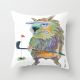 Angry Golfer Pillow