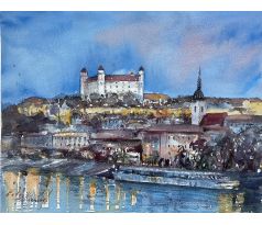 Ester Ksenzsigh, Bratislavský hrad v noci