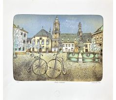 Darina Berková Rande v Bratislave s bicyklami (zelená)