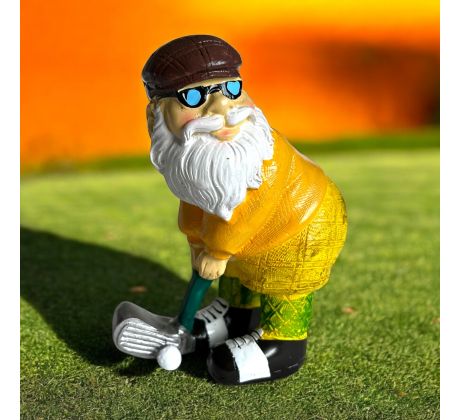 Golfový trpasík do záhrady