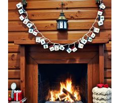 Adventný kalendár - plátené vrecúška