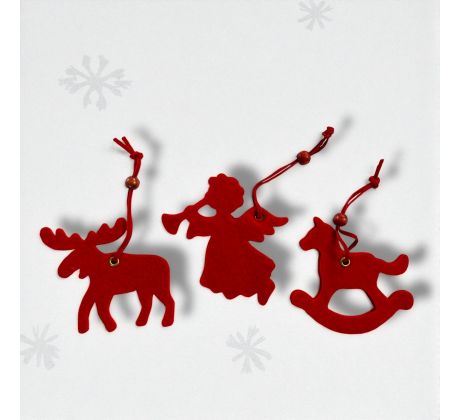 Vianočný set červený