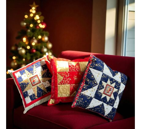 Vankúš s vianočným motívom