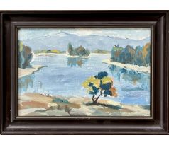 Maximilián Horanský, Jazero v zime