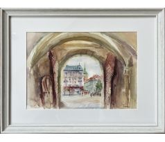 Julia Tomesko, Akvarel BA Hlavné námestie