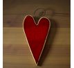 Veľké keramické srdce na zavesenie